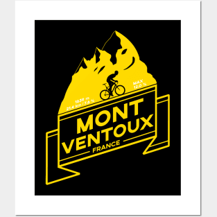 Mont Ventoux, Road Cycling Climb Posters and Art